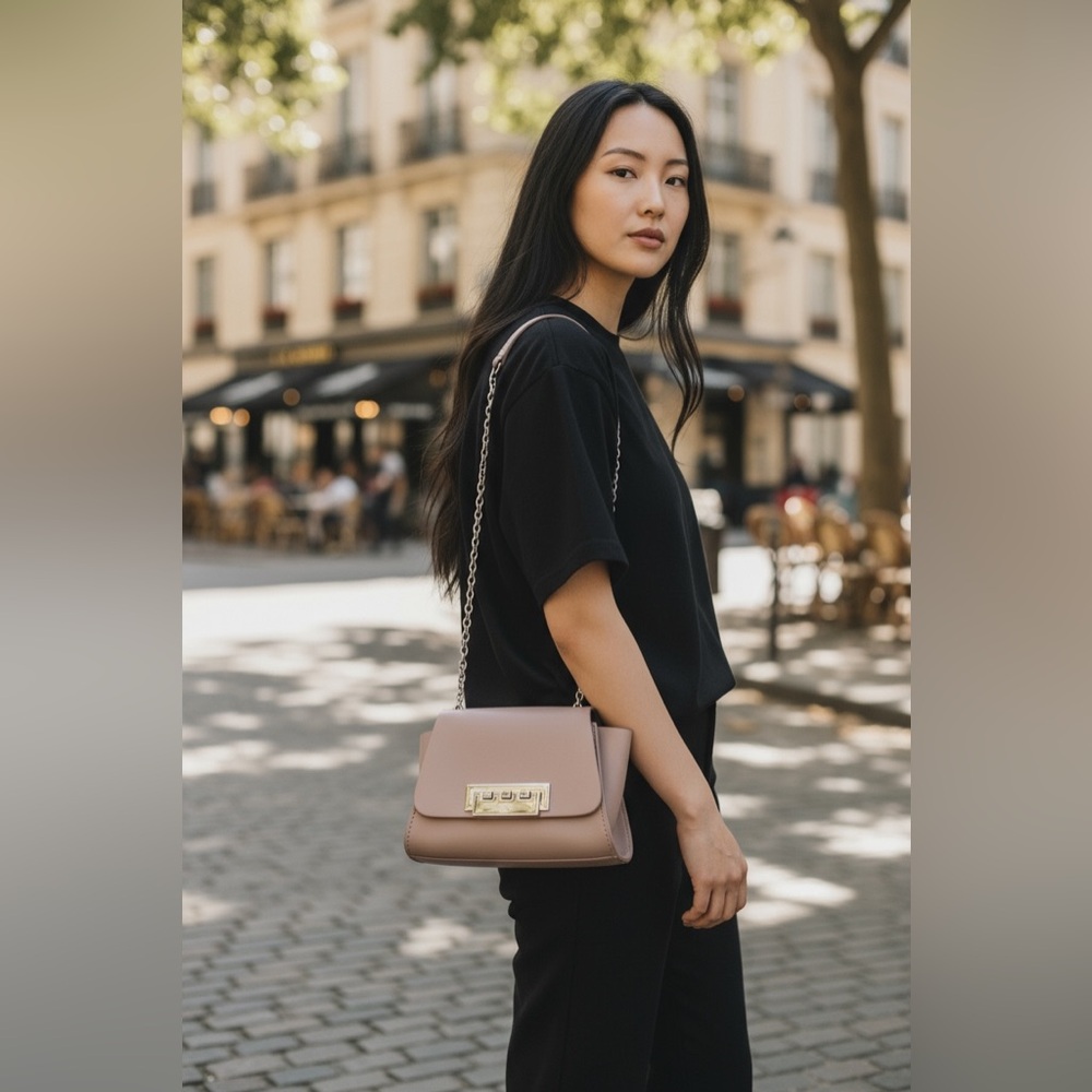 Zac Posen Gray Eartha Mini Crossbody Bag